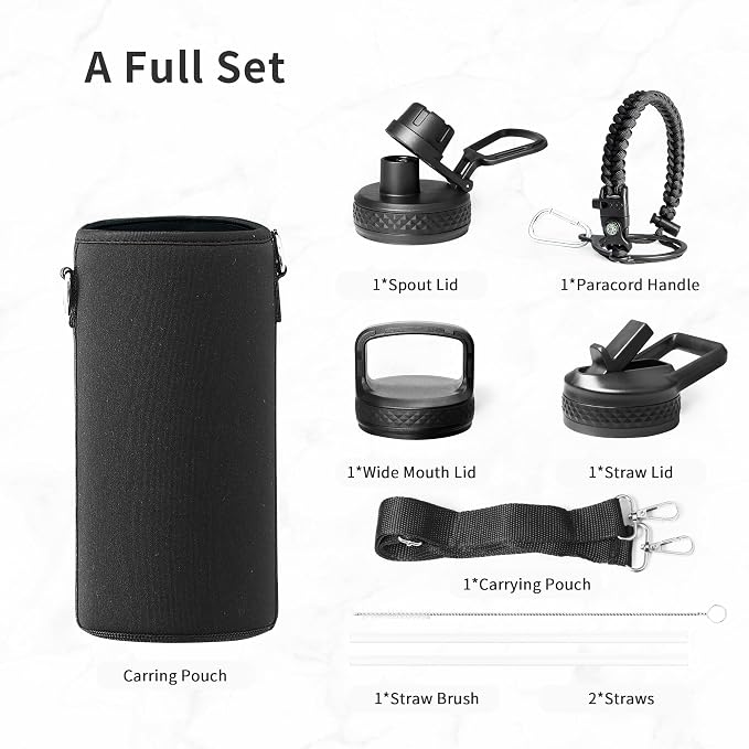 Trebo 32 oz Water Bottle Insulated - Image 7