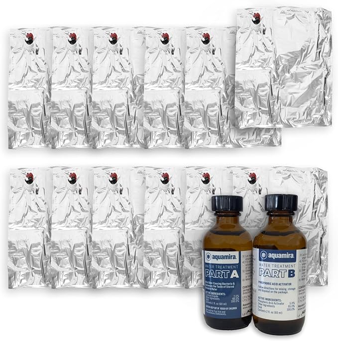 Long Term Water Storage System, BPA Free Water Bags, 5 Year Shelf Life | 60 by EmergencyZone