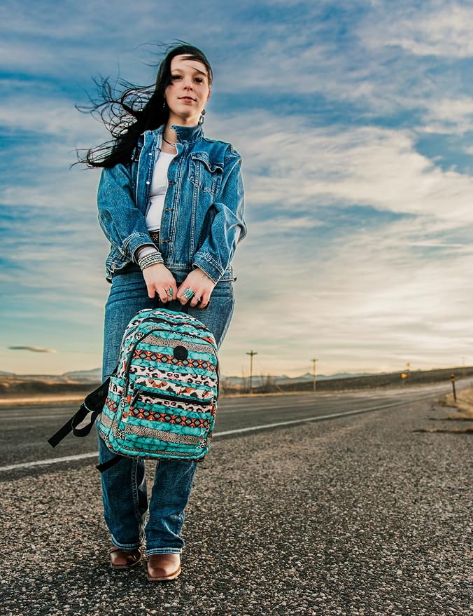 Montana West Backpack for Women Western Travel Backpack Purse Casual Daypack - Image 2