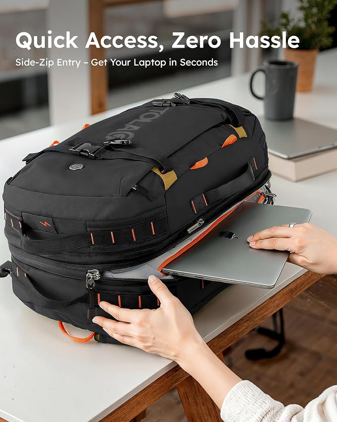 Tolaccea Travel Backpack for Men Women, 40L-50L Carry On Backpack - Image 8