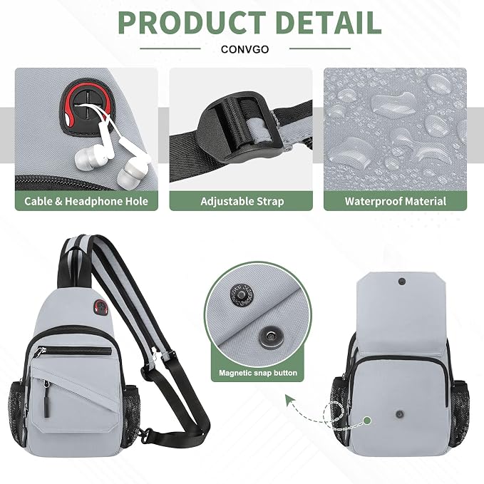 Small Crossbody Bag Casual Sling Bag - Image 6