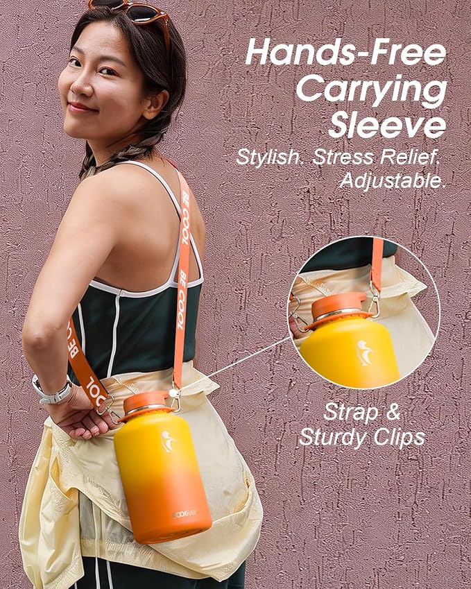 Coolflask Half Gallon Water Bottle - Image 6