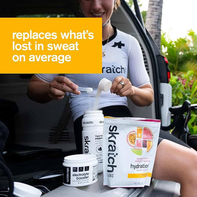 Skratch Labs Hydration Sports Drink Mix Packets – Real‑Fruit Electrolyte Powder - Image 4