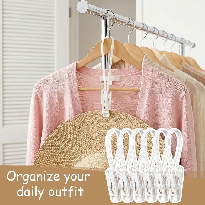 105 Pcs Multi-Purpose Laundry Hooks Hanging Clips Bulk - Image 4