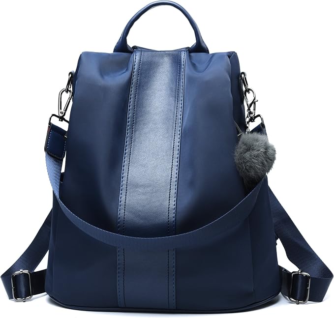 PINCNEL Women Backpack Purse Waterproof Nylon Anti-theft Rucksack Lightweight by PINCNEL
