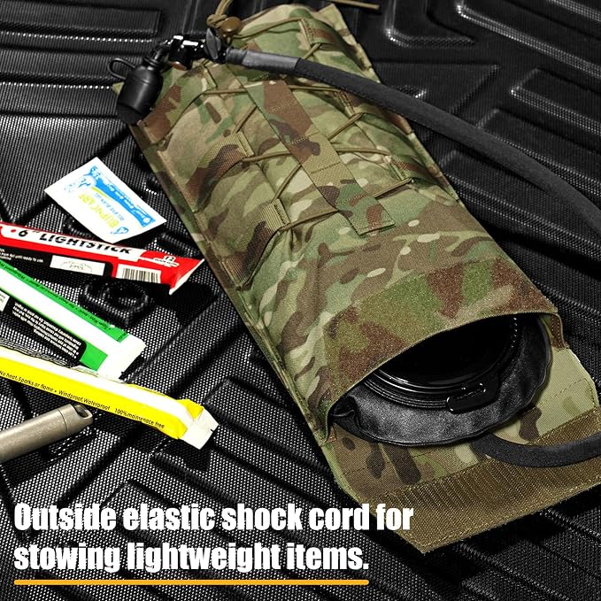 PETAC GEAR 1.5L / 3L Tactical Hydration Pack，Molle Carrier Pouch - Image 6