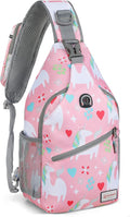 ZOMAKE Sling Bag, Small Crossbody Sling Backpack, Water Resistant Shoulder by ZOMAKE