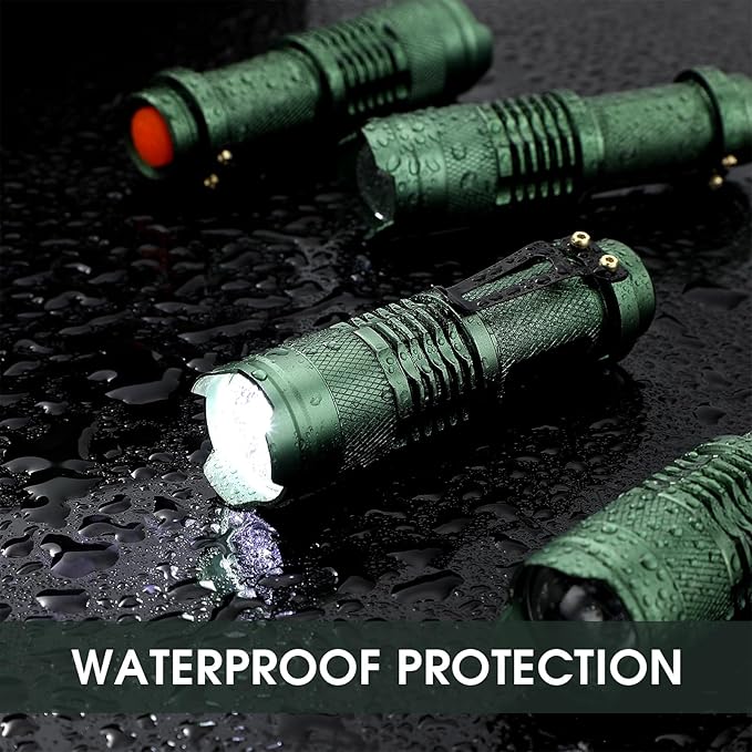 Fumete 20 Pieces LED Flashlight Mini 3 Mode Tactical Torch Small Water - Image 5