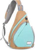 ZOMAKE Sling Bag, Small Crossbody Sling Backpack, Water Resistant Shoulder by ZOMAKE