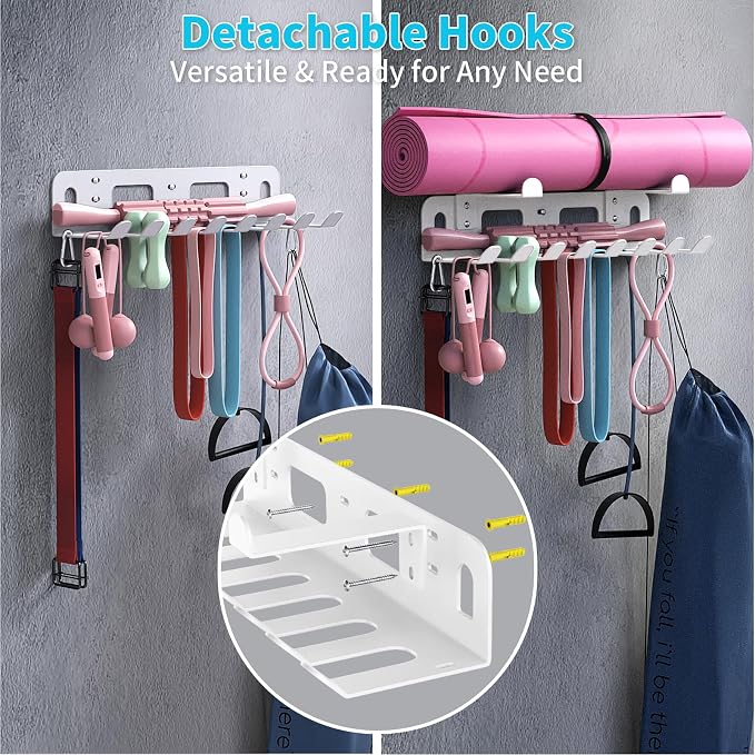 KHAMAL Multi-Purpose Gym Equipment Storage Rack - Image 4