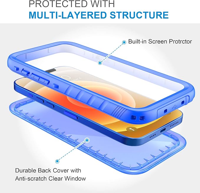 SPORTLINK Compatible with iPhone 12 Waterproof Case - Image 4