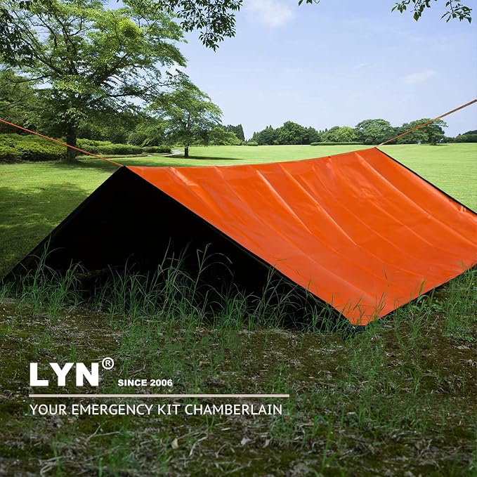 LYN Heavy Duty Emergency Blanket Survival Gear Waterproof Insulated Blanket - Image 6