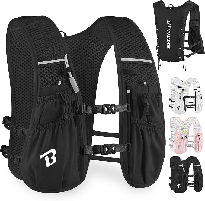 BECOJADDE Running Vest Hydration Backpack by BECOJADDE
