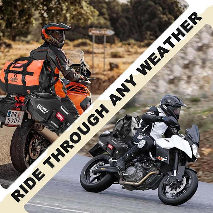 OSAH DRYPAK Waterproof Duffel Bag 25L/40L/60L – Heavy-Duty Motorcycle Tail Bag - Image 7