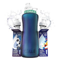 Cirkul 32oz. Chameleon Stainless Steel Water Bottle Starter Kit by Cirkul