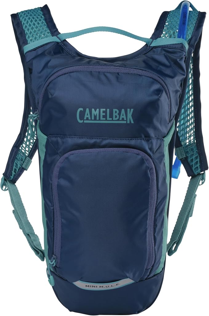 CamelBak Mini M.U.L.E. Kids 50oz Hydration Reservoir Hike and Bike Backpack - Image 3