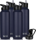 HASLE OUTFITTERS 40oz Stainless Steel Water Bottle, Vacuum Insulated Double by HASLEOUTFITTERS