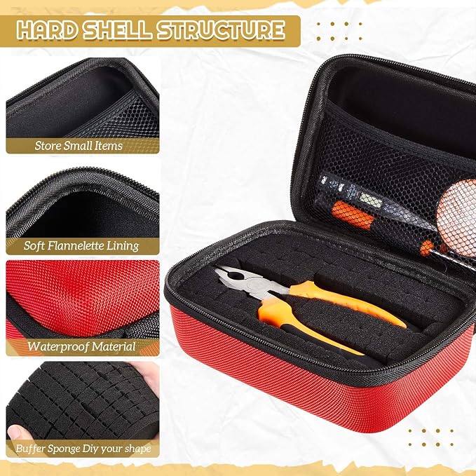 Relaxweex EVA Hard Case with Customizable Foam 12.6 x 8.27 x 3.5 Inch - Image 3