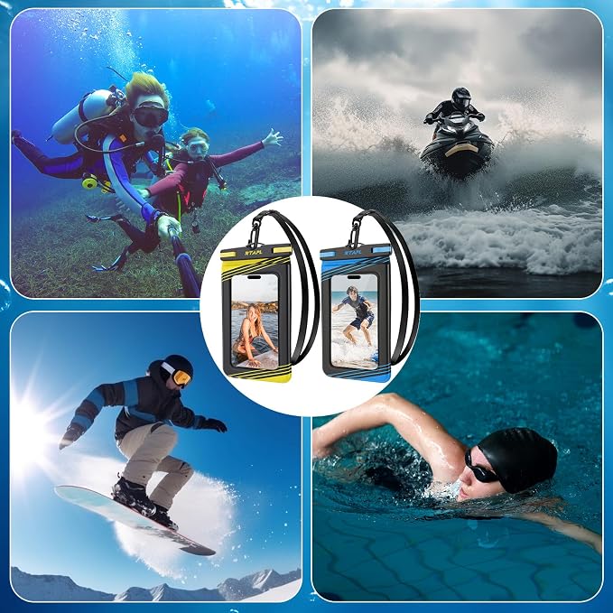 Floating Waterproof Phone Pouch 2 Pack - Image 6