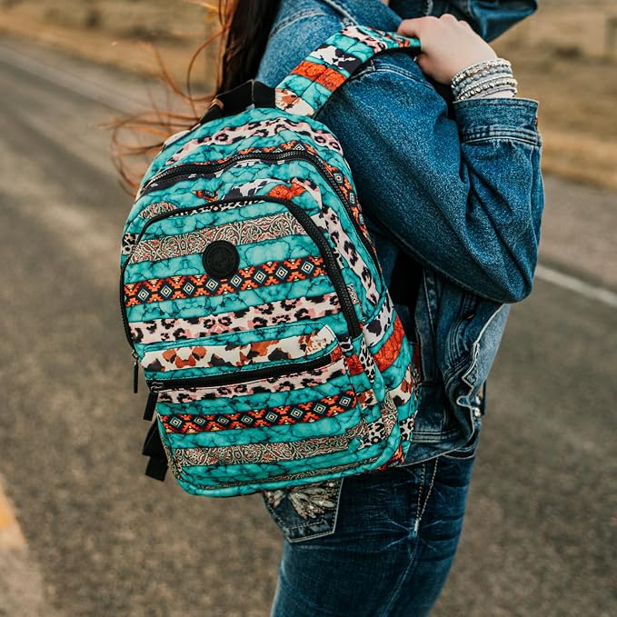 Montana West Backpack for Women Western Travel Backpack Purse Casual Daypack - Image 3
