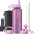 Coolflask Water Bottle 40 oz Insulated by Coolflask