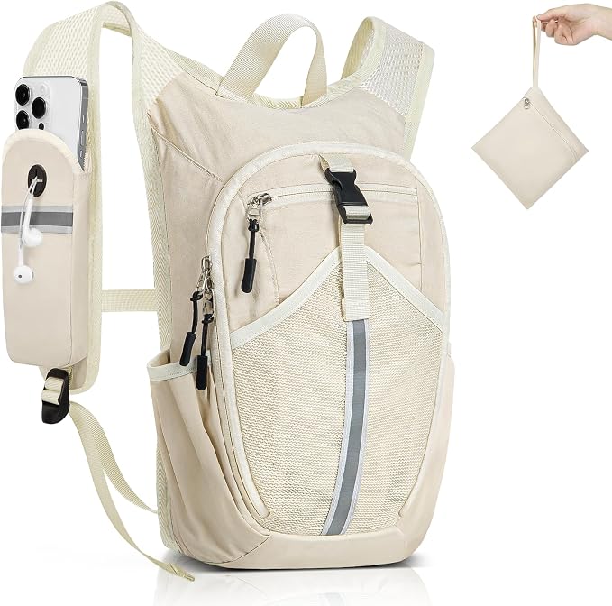 Small Hiking Backpack 15L- Lightweight Packable Foldable Backpack by Unknown