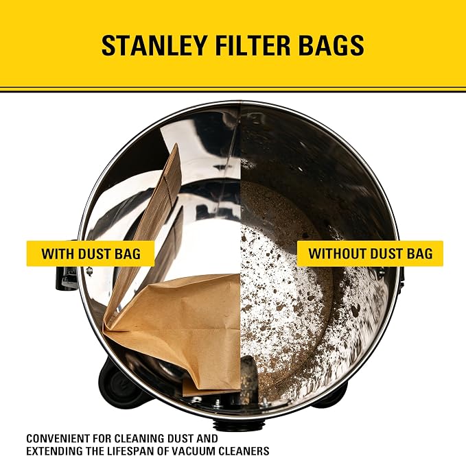 Stanley 25-1230 4-5 Gallon Disposable Filter Bag - Image 6