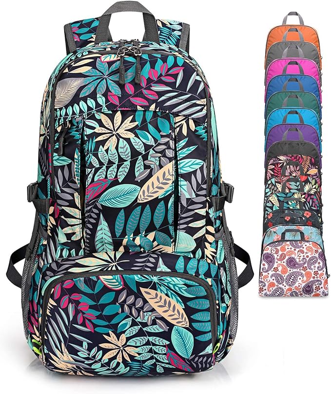 G4Free 40L Lightweight Packable Hiking Backpack, Waterproof Travel Daypack by G4Free