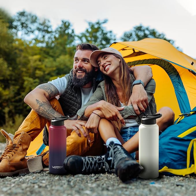 40oz Insulated Water Bottle, BPA Free&Leak Proof, Stainless Steel Water Flask - Image 9