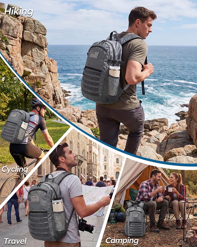 Small 20L Foldable Hiking Daypack - Image 7