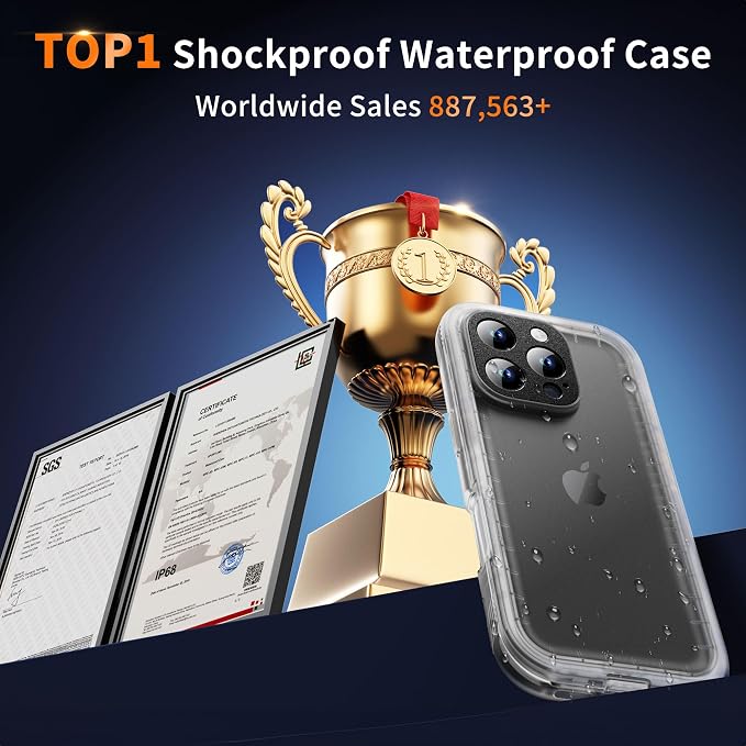 Cozycase for iPhone 16 Pro Max Case Waterproof - Image 10