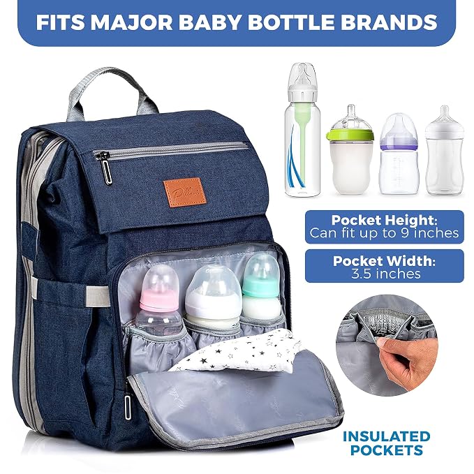 PILLANI Baby Diaper Bag Backpack - Image 4