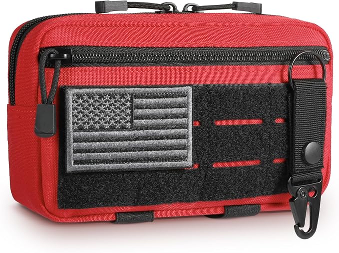 FRTKK Tactical Molle Admin Pouch Utility Laser Cut EDC Tool Pouch Bag by FRTKK