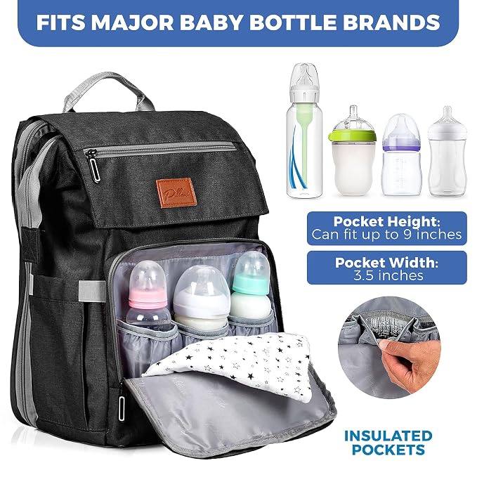 PILLANI Baby Diaper Bag Backpack - Image 4