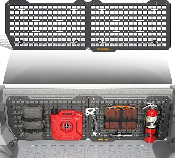 Trumgeta Aluminum Front Bed MOLLE Panel Fit by TRUMGETA