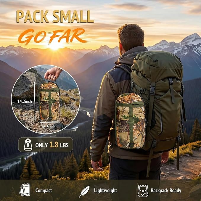 Insulated Camping Blanket | Military Poncho Liner - Image 6