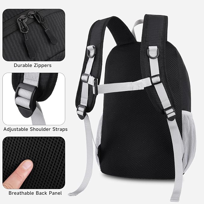 MOSISO Lightweight Packable Backpack 20L, Foldable Hiking Backpack Men Women - Image 2