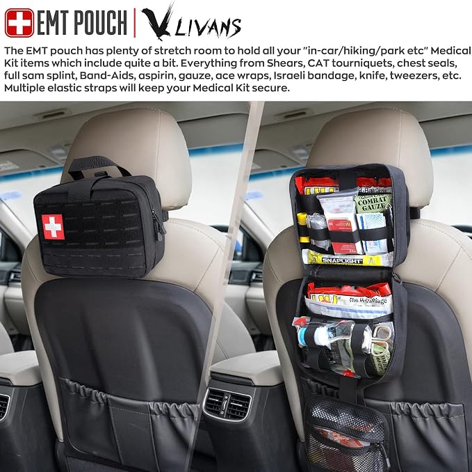 LIVANS Tactical Molle Medical Pouch - Image 7