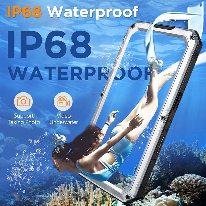 Mitywah Waterproof Case for iPhone 16, Shockproof Heavy Duty Case - Image 5