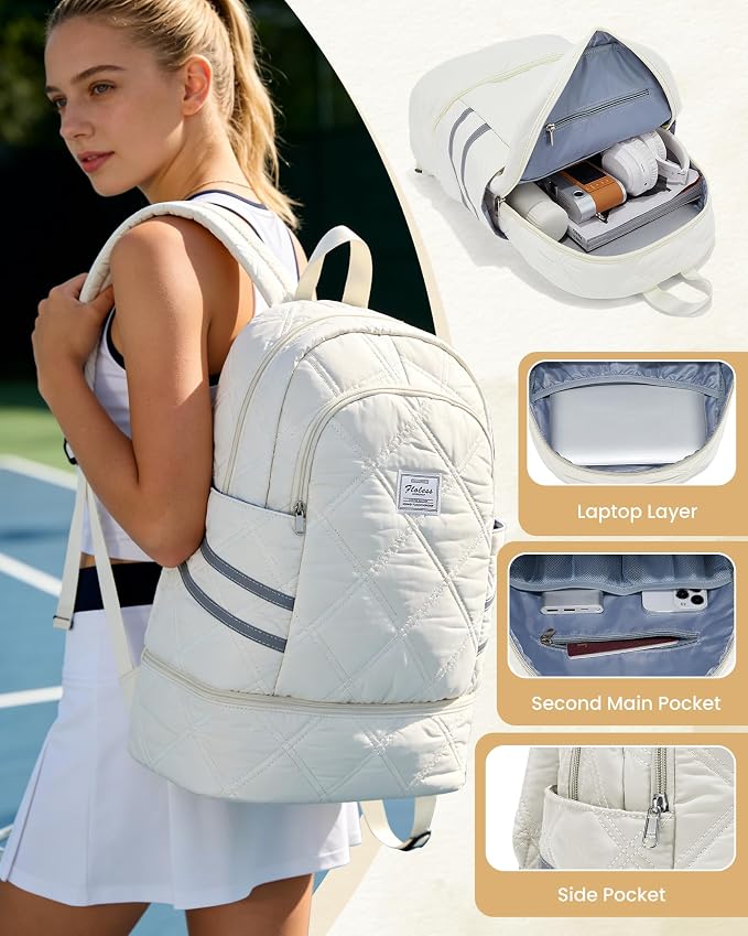 Gym Backpack for Women Men, Lightweight Gym Bag - Image 3
