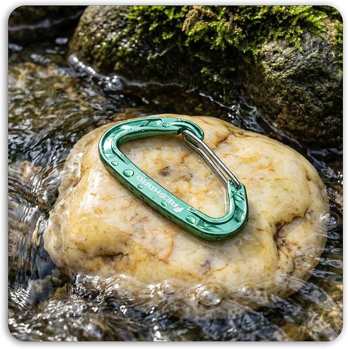 FresKaro 15kN-3372lbs Heavy Duty Wiregate Carabiners, Reliable Time-Tested - Image 7
