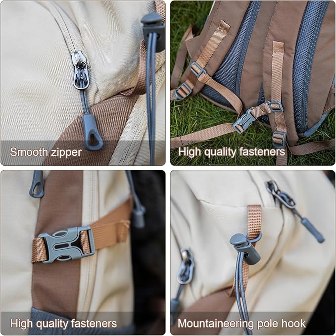 AUGUR hiking backpack small outdoor backpack women men lightweight back pack - Image 4
