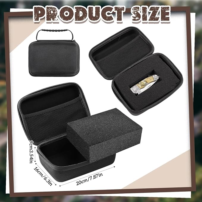 Relaxweex EVA Hard Case with Customizable Foam 7.8 x 6.3 x 3.5 Inch Protective - Image 2