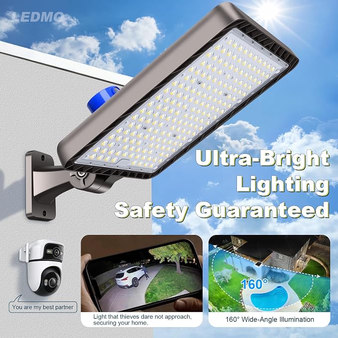 ledmo 480W LED Parking Lot Lights, Professional Super Bright 72000LM - Image 3