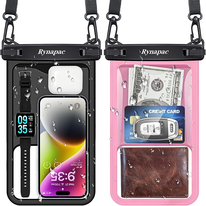 Rynapac [Up to 10" Large Waterproof Phone Pouch by Rynapac