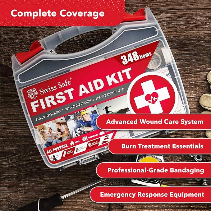 Swiss Safe 2-in-1 First Aid Kit - Image 6