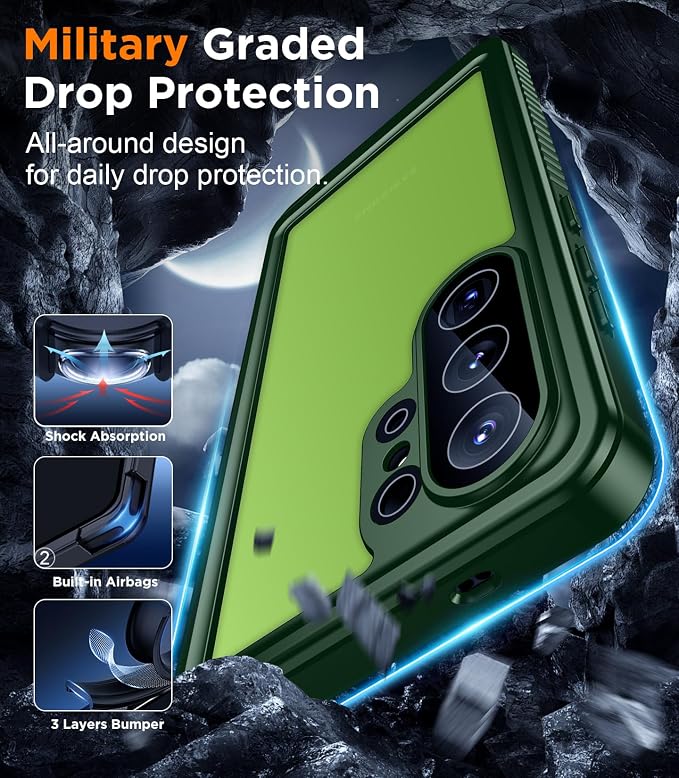 Temdan Designed for Samsung Galaxy S26 Ultra Case Waterproof, Built-in Lens & - Image 3
