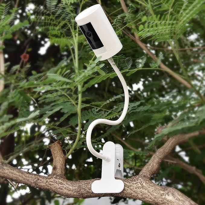 2Pack Clamp Mount for Stick Up Cam & Outdoor Cam Plus, Flexible Gooseneck - Image 4