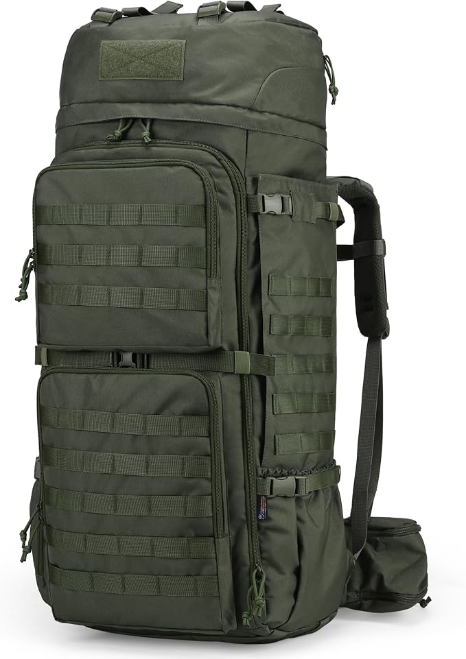 Mardingtop 75L Molle Hiking Internal Frame Backpacks by Mardingtop