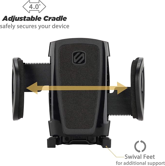 Scosche IHW10-SP1 4-in-1 Car Phone Holder Windshield, Cup Mount - Image 4